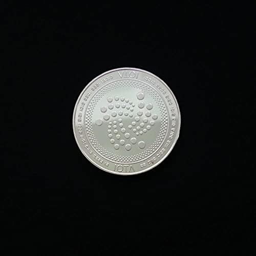1pcs COMEMORATIVE novčiće pozlaćeni srebro novčić iota novčić iota virtualna kriptoturcy 2021 sakupljač