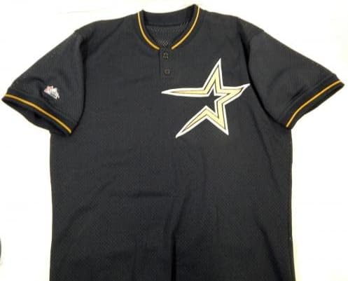 1997-99 Houston Astros Blank Game Izdan Black Jersey 44 DP15001 - Igra Polovni MLB dresovi