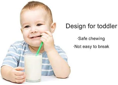 Desheng slamke za piće-silikonske slamke za višekratnu upotrebu za uzimanje i bacanje čaša četkom za čišćenje
