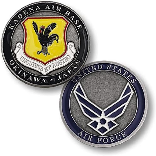 U.S. Air Forms Kadena Air Base, Okinawa, Japan Challenge Coin