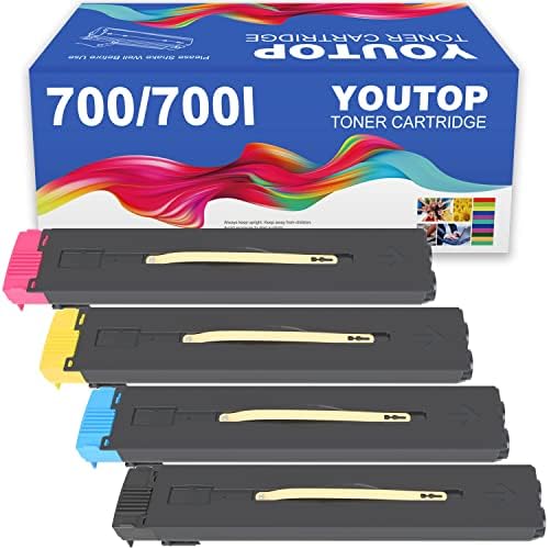 YouTop Remanued 4pk 700 700i toner kaseta za toner za ketridž XEROX 700 700I 770 Digital Color Press 700 700i 770 770i C75 J75