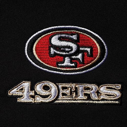 Dunbrooke Muška realree Camo / Black San Francisco 49ers Hunter Softshell puni zip jakna