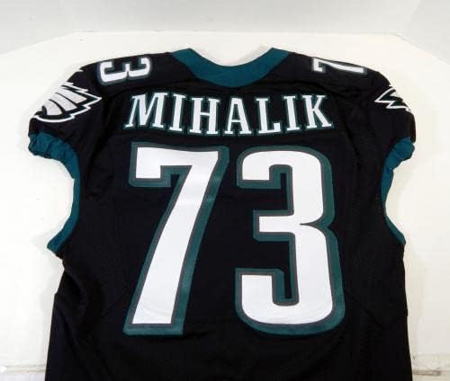 2015 Philadelphia Eagles Brian Mihalik 73 Igra izdana Black Jersey DP23642 - Neintred NFL igra rabljeni