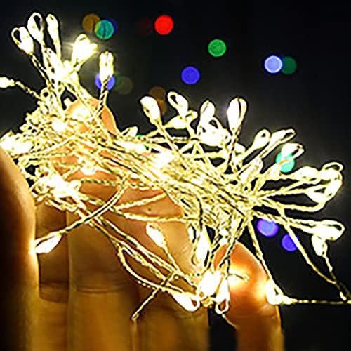 Zamjena Božićne žarulje Božićne LED bakrene žice Kućni spavaća soba Party Zatvoreni rođendan Vjenčanje Dekoracija Kreativna fishbone LED Xmas Svjetla Vanjska žica