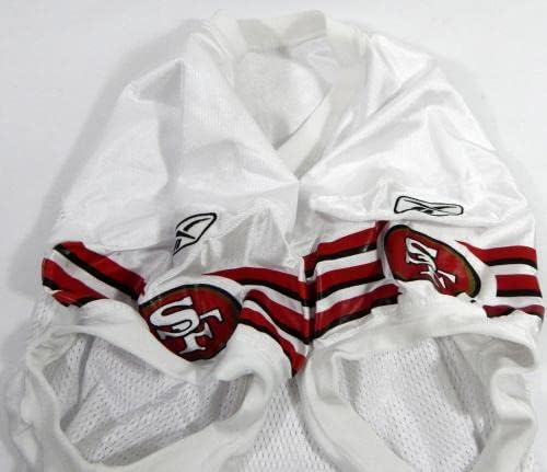 2003 San Francisco 49ers Blank Igra izdana Bijeli dres 52 DP33492 - Neintred NFL igra rabljeni dresovi