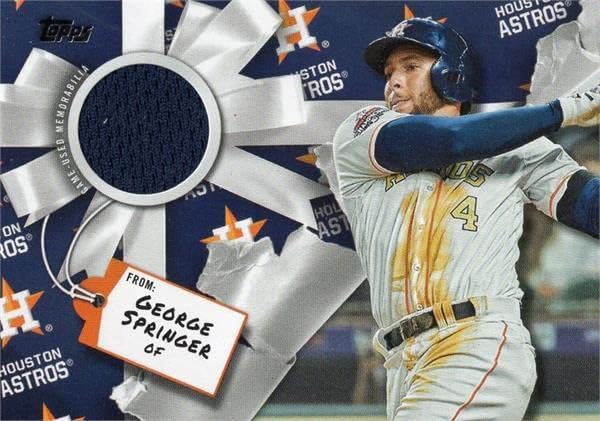 George Springer igrač ISSYY BAPLY BASEBLY CARD 2018 TOPPS WALMART HOLIDAR WHRGSP - MLB Igra polovna dresova