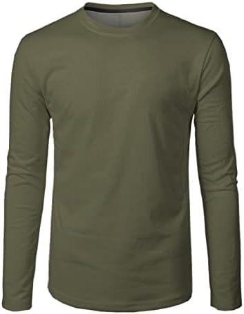 Xiloccer muns modni casual sportovi fitnes na otvorenom zakrivljeni rub čvrsta boja okrugli vrat majica